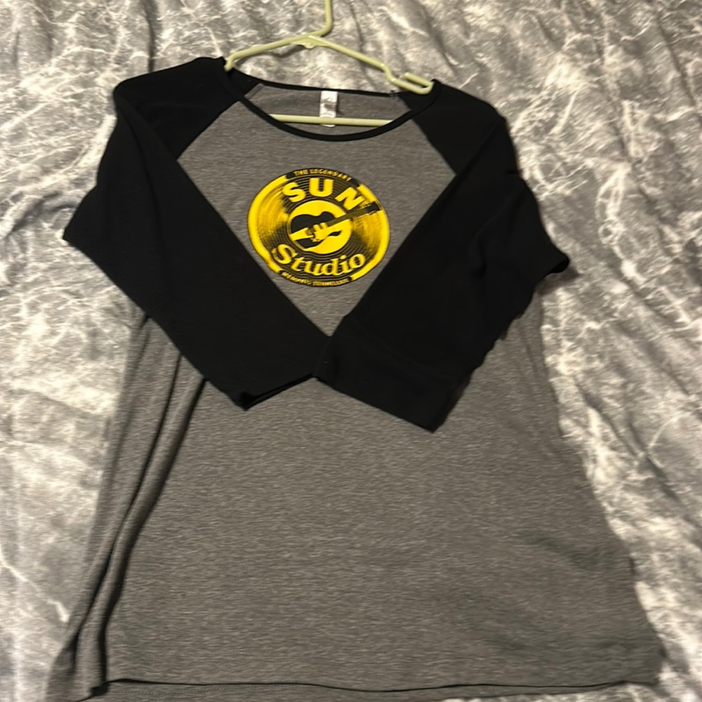This is a shirt that was worn once and is still in good condition!
